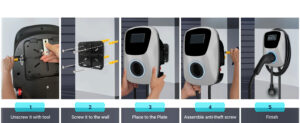 AC electric vehicle charger